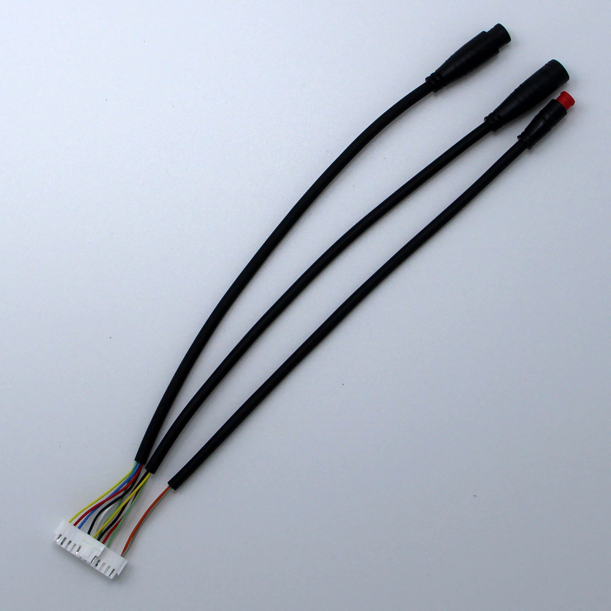 Wires with 3 connectors for E bike Lithium battery Signal control